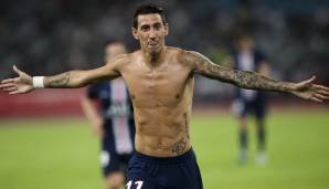 Angel Di Maria (Paris Saint-Germain, Rechter Flügel): 86.