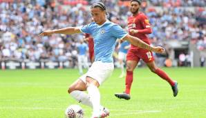 Leroy Sane (Manchester City, Linker Flügel): 86.