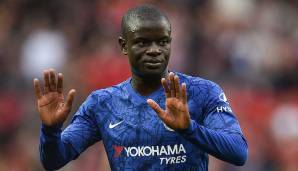 N'Golo Kante (FC Chelsea, Defensives Mittelfeld): 89.