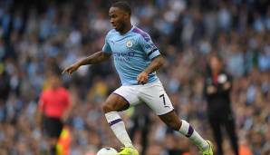 Raheem Sterling (Manchester United, Rechter Flügel): 88.