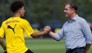 Der BVB scheint Sancho nicht im Weg stehen zu wollen. "Wir haben mit ihm schon im vergangenen Jahr ein Gentlemen's agreement gehabt, dass er unter bestimmten Voraussetzungen wechseln kann. Er ist auch schon ein paar Jahre hier", sagte Zorc der ARD.