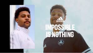 SERGE GNABRY: Auch Gnabry ist öfters als Model im Einsatz. Der 26-Jährige gehört zu den Gesichtern von Adidas und tritt häufiger in Kampagnen des Sportartikelherstellers auf.