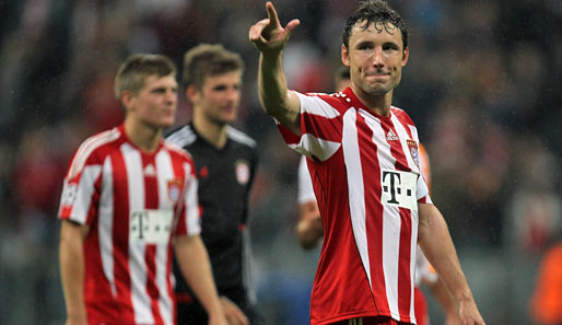 Mark van Bommel absolvierte bislang 121 Bundesliga-Spiele für die Bayern (11 Tore)