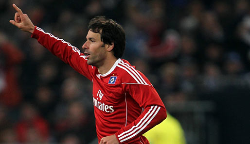 Real Madrid hat Interesse an HSV-Stürmer Ruud van Nistelrooy bekundet