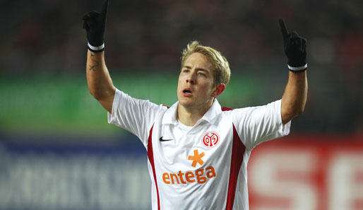 Nach einer bärenstarken Hinrunde kommt Lewis Holtby beim FSV Mainz 05 derzeit kaum zum Zug