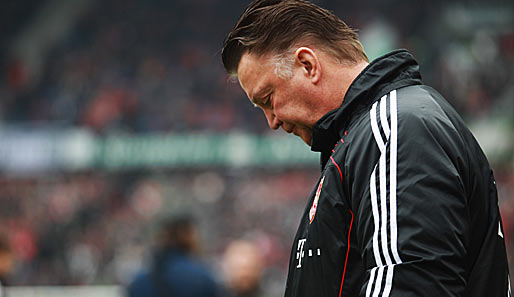 Am Sonntag nach der Hannover-Pleite fiel keine Entscheidung bezüglich Louis van Gaal