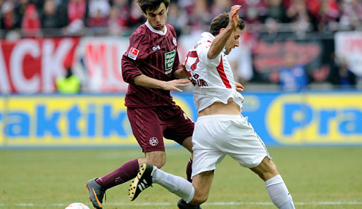 Jan Moravek (l.) steht dem 1. FC Kaiserslautern gegen Stuttgart wieder zur Verfügung