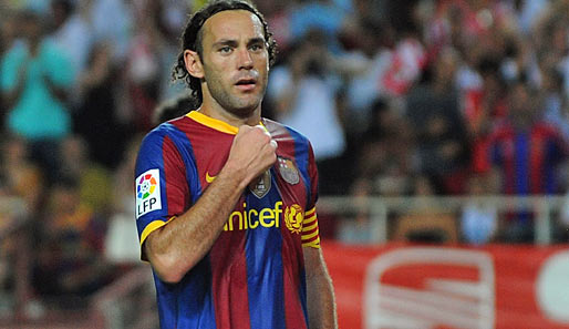 Gabriel Milito spielt seit 2007 für den FC Barcelona