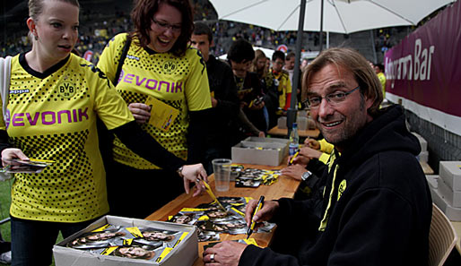 Jürgen Klopp zeigte sich mit dem BVB-Trainingslager zufrieden - bis auf ein paar Ausnahmen