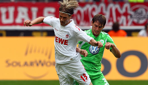 Patrick Helmes (r.) wurde von VfL-Trainer Felix Magath zu weiteren Laufeinheiten verdonnert