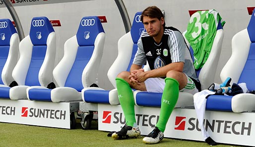 Patrick Helmes drückt in Wolfsburg die Bank und liebäugelt mit einem Wechsel