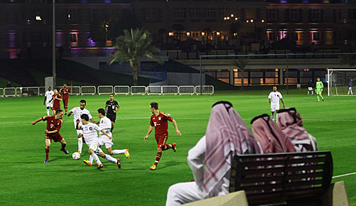 Beim munteren Testspiel der Bayern gegen Al-Sailiya präsentierten sich die Stürmer torhungrig