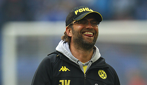 Nach dem Gewinn der Meisterschaft ist für Klopp & Co. erst einmal feiern angesagt