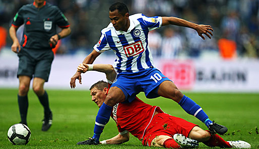 Raffael wechselte in der Winterpause der Saison 2007/2008 vom FC Zürich zur Hertha BSC