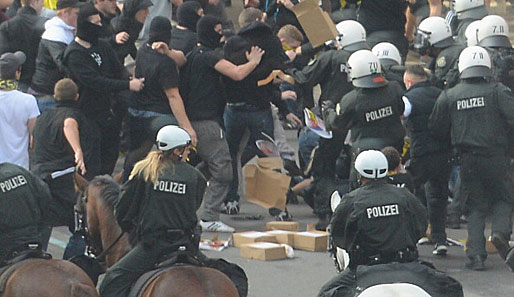 Der Einsatzleiter der Polizei spricht von "Ignoranz gegenüber geltenden Gesetzen"