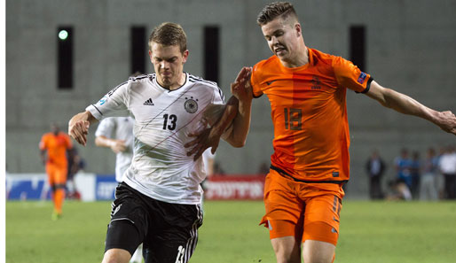 Matthias Ginter (l.) war in diesem Sommer auch bei der U-21-EM im Einsatz