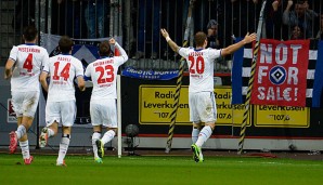 Mit zwölf Punkten steht der HSV bisher nur auf Platz 14 der Tabelle