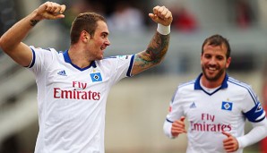 Pierre-Michel Lasogga soll in der nächsten Saison wieder für Hertha BSC auf Torejagd gehen