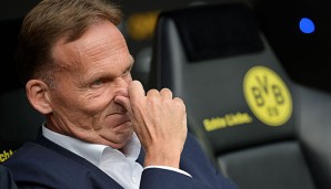 Sichtlich genervt von allzu viel Fußball-Romantik: BVB-Boss Hans-Joachim Watzke