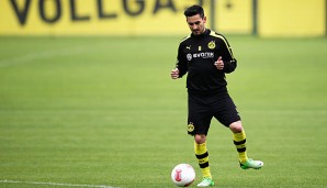 Ilkay Gündogan kehrt wieder ins Mannschaftstraining des BVB zurück