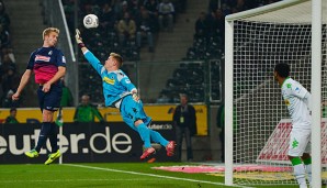 Seit seiner Jugend ist ter Stegen (m.) bei Gladbach unter Vertrag