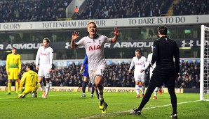 Lewis Holtby kommt bei den Tottenham Hotspur nur selten zum Einsatz