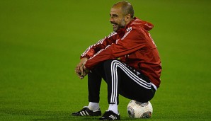 Zufrieden: Pep Guardiola fand lobende Worte über das Trainingslager seiner Bayern