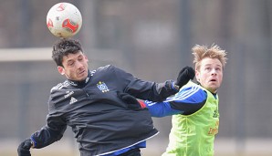 Gojko Kacar durfte beim HSV meist nur noch im Training ran