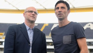 Frankfurts neues Führungsduo: Thomas Schaaf und Bruno Hübner