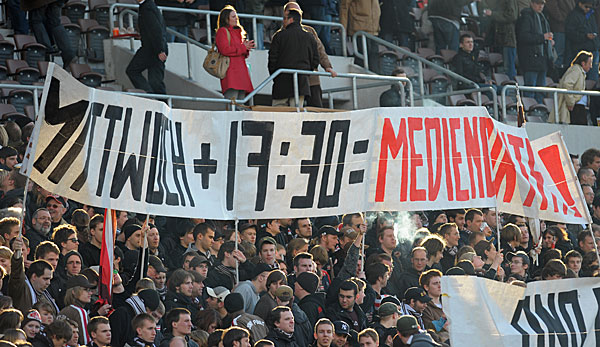 Die Proteste gegen die Anstoßzeiten der Bundesliga sind nicht neu