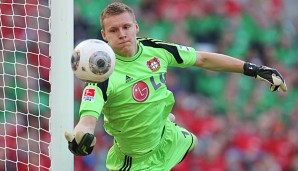 Bernd Leno will mit der Werkself hoch hinaus