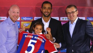 Mehdi Benatia wurde am Donnerstag in München vorgestellt