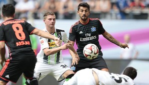 Kerem Demirbay (r.) kam im Telekom Cup zum Einsatz