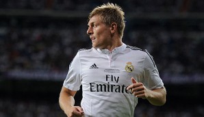 Weiß statt rot: Toni Kroos wechselte die Farben