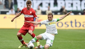 Timo Werner (l.) ist einer der Shooting-Stars in Stuttgart