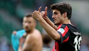 Daumen hoch: Lucas Piazon gefiel bisher bei den Hessen