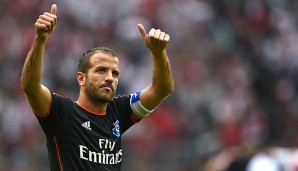 Rafael van der Vaart stand vor zwei Wochen in Dortmund erstmals wieder im Kader