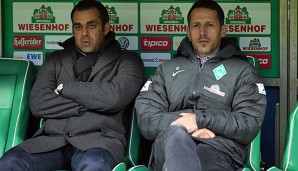 Wie lange noch gemeinsam? Robin Dutt (l.) und Thomas Eichin