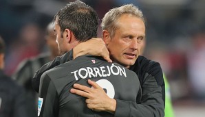 Christian Streich war die Erleichterung am Wochenende deutlich anzumerken