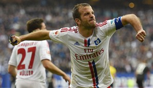 Rafael van der Vaart war beim HSV schon mehrfach angezählt, kämpfte sich zuletzt aber zurück