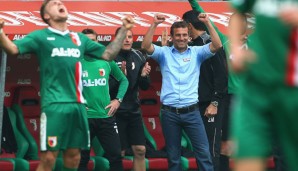 Grund zum Feiern gab es für den FC Augsburg in dieser Saison bereits einige Male