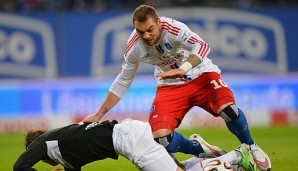 Pierre-Michel Lasogga fällt zum letzten Spiel der Hinrunde aus