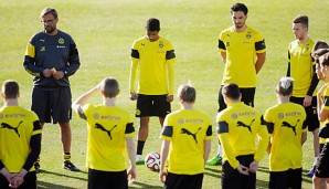 Jürgen Klopp und der BVB konnten mit der Vorrunde nicht zufrieden sein