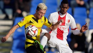 Kevin Kampl (l.) zeigte bei Test gegen den FC Sion ein starkes Debüt