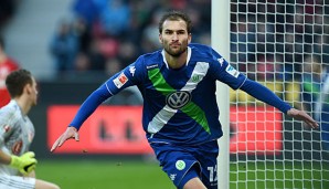 Bas Dost ist in nach der Winterpause in die Stammformation des VfL Wolfsburg gerückt