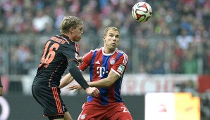 Holger Badstuber (r.) hat eine lange Leidenszeit hinter sich