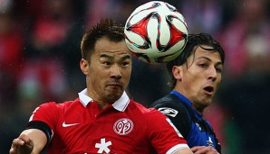 Shinji Okazaki wird beim Spiel gegen die Hertha dabei sein