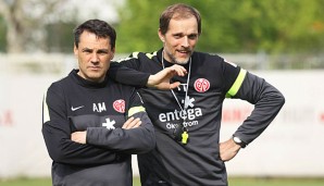 Arno Michels (l.) ist Thomas Tuchels rechte Hand