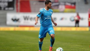 Halimi war mit 14 Vorlagen einer der besten Vorbereiter der 3. Liga