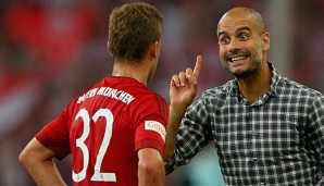 Pep Guardiola ist seht zufrieden mit seinem neuen Jung-Schüler Joshua Kimmich